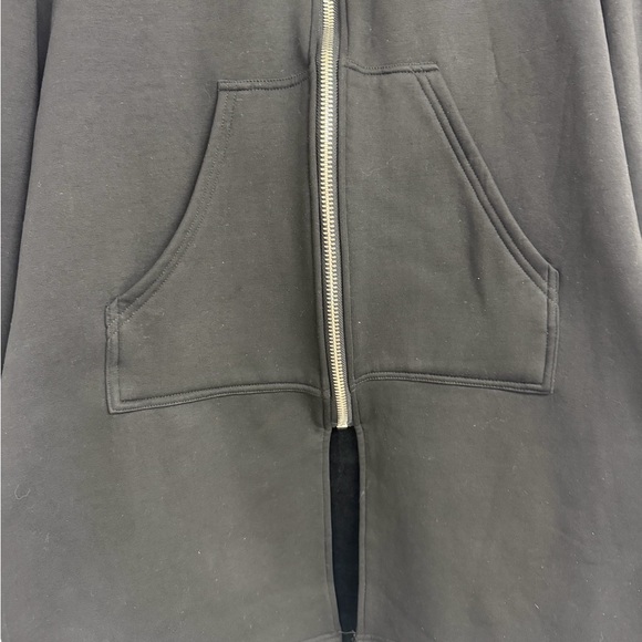 SALT Black Zip-Up Hi Low Hoodie Size Small - Picture 2 of 7